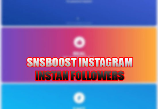 Snsboost Instagram, Penambah Followers Secara Praktis