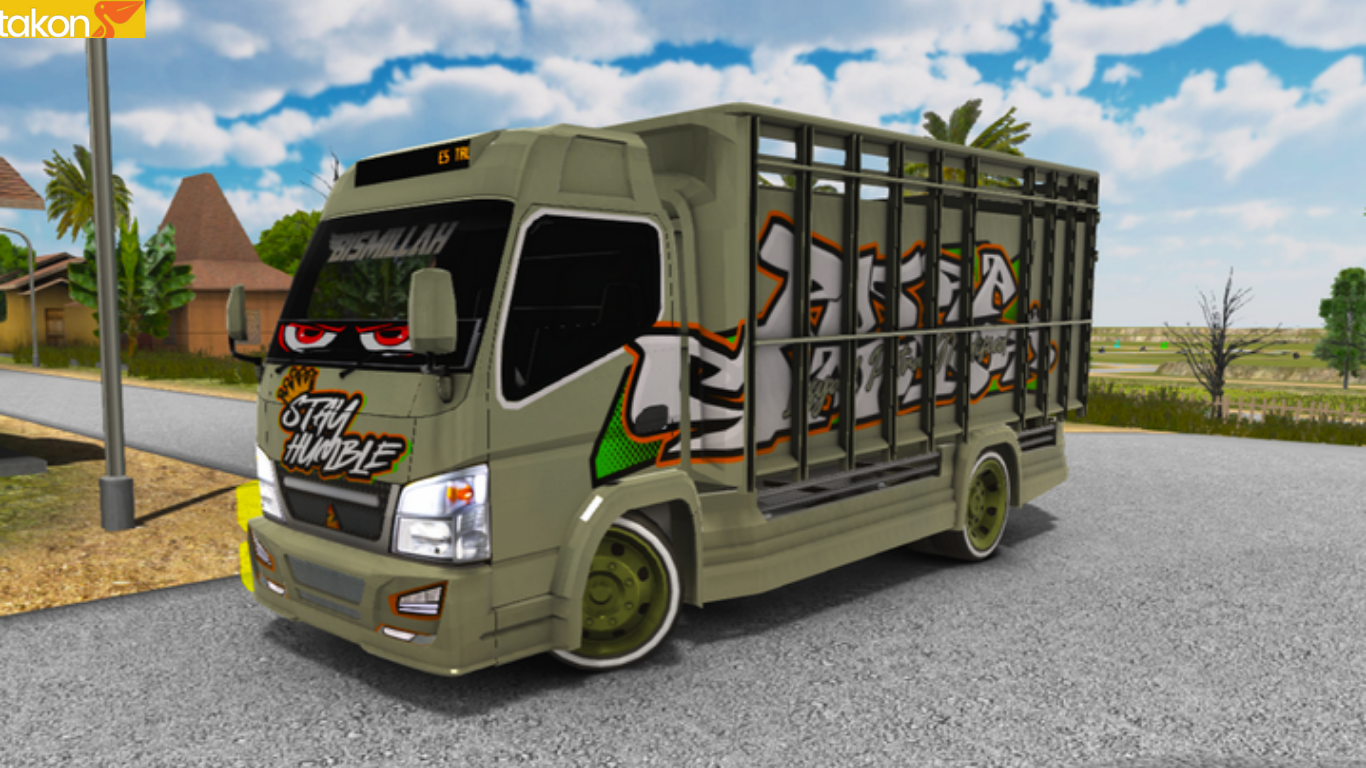 cara membuat livery ES Truck Simulator ID