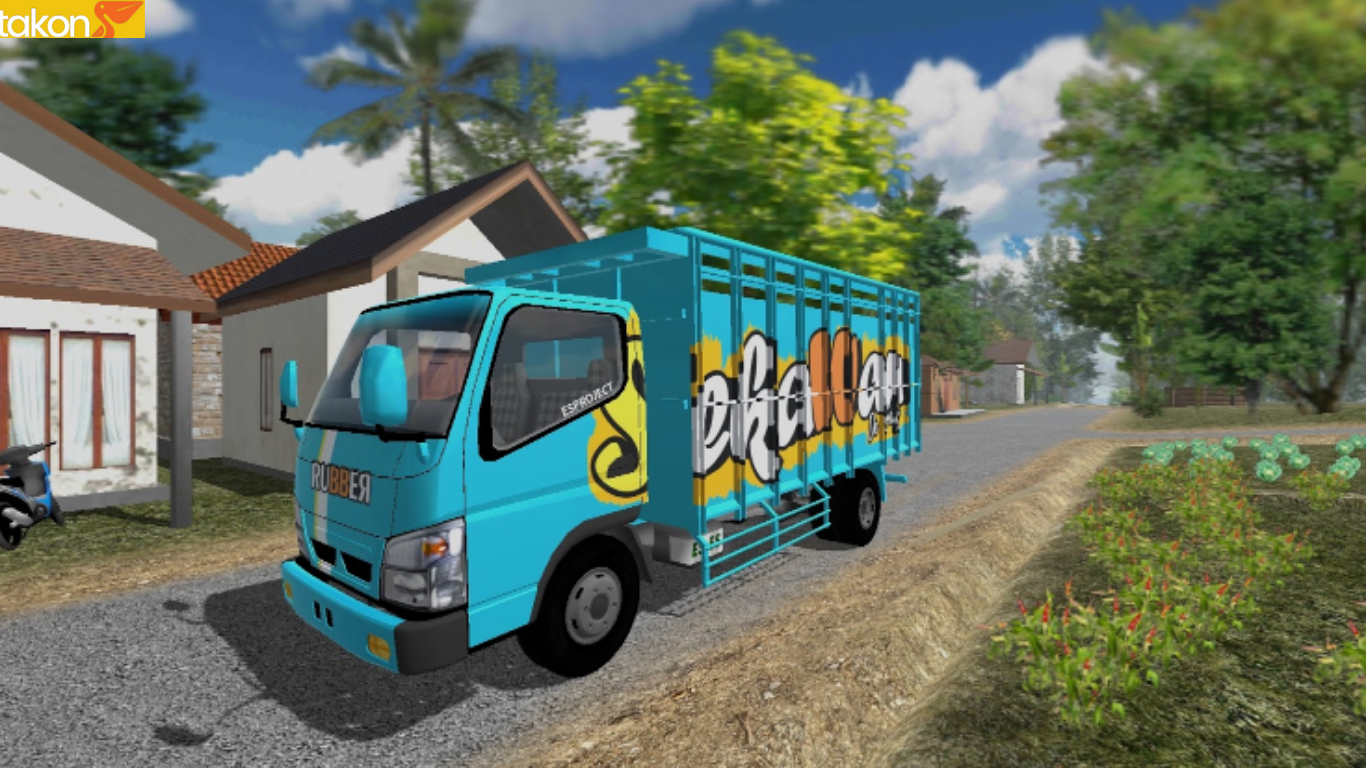 cara membuat livery ES Truck Simulator ID