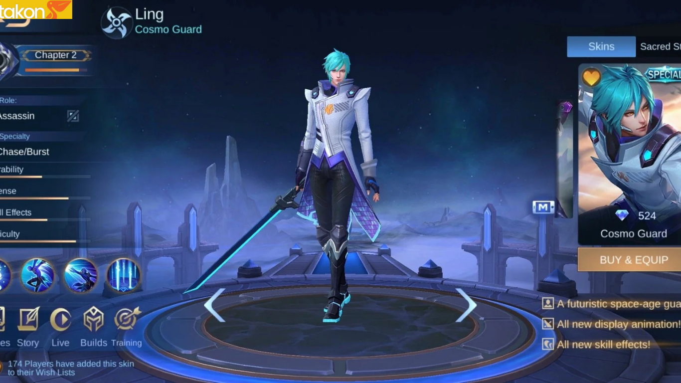 strategi bermain Ling Mobile Legends